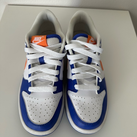 5.5Y Nike Blue and Orange dunks - Picture 5 of 10